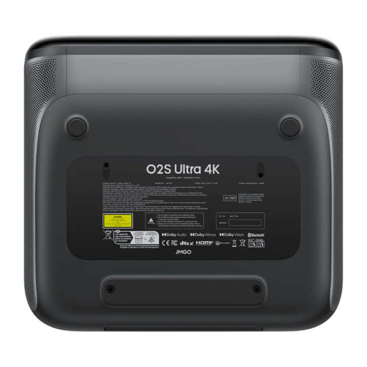 JMGO O2S Ultra Proiettore Laser 4K Triplo RGB Tiro Ultra Corto