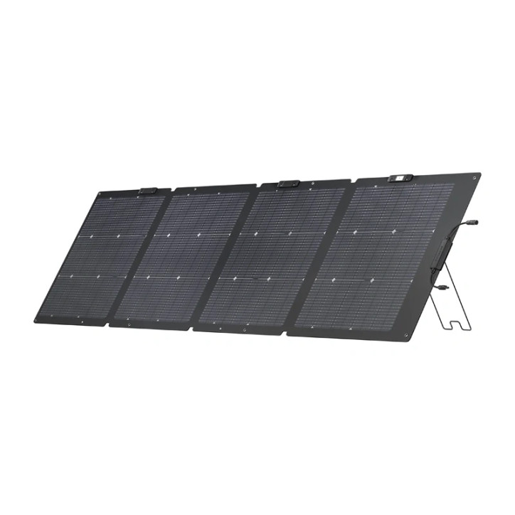 EcoFlow 220W Pannello Solare Portatile Bifacciale