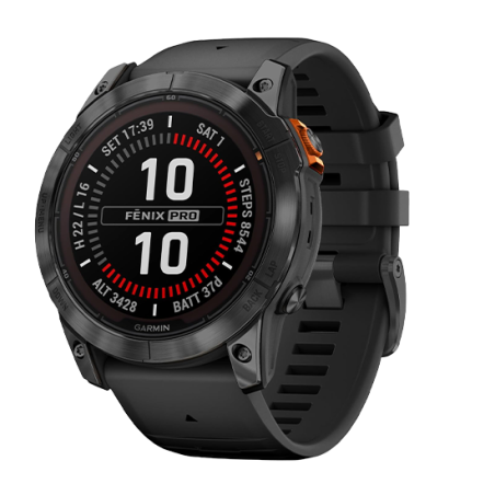 Garmin Fenix 7X Pro Solar GPS 51mm Graphite Band - Slate Grey