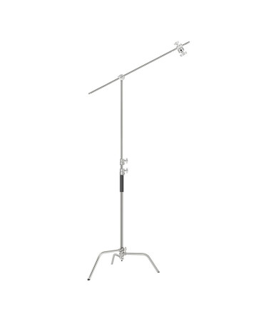 NEEWER SC320 320 cm Stainless Steel C-Frame Stand with Extension Arm