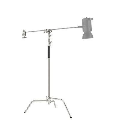 NEEWER SC320 320 cm Stainless Steel C-Frame Stand with Extension Arm