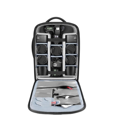 NEEWER NW3300-G Wheeled Backpack with Compartments for a DSLR Camera