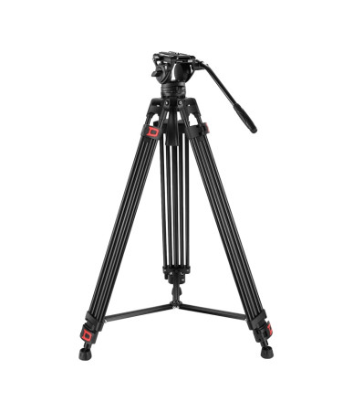 Neewer TP74 Treppiede Video Professionale con Testa Fluida 188cm