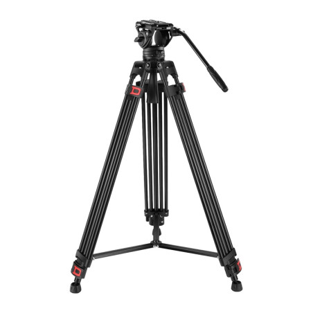 Neewer TP74 Treppiede Video Professionale con Testa Fluida 188cm