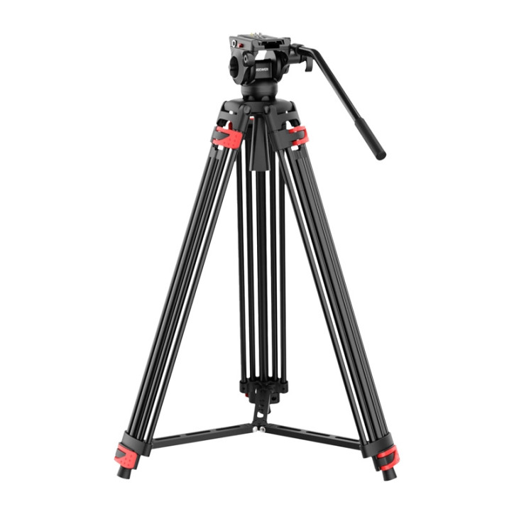 Neewer TP37 Treppiede Video con Testa Fluida 187cm Nero Neewer TP37 Treppiede Video con Testa Fluida 187cm Nero