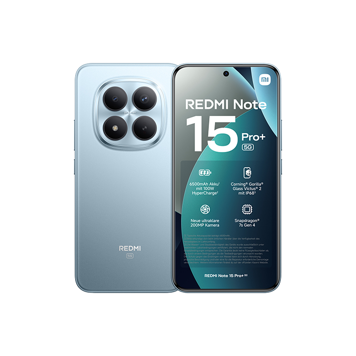 Xiaomi Redmi Note 15 Pro+ 5G 8GB/256GB Blue