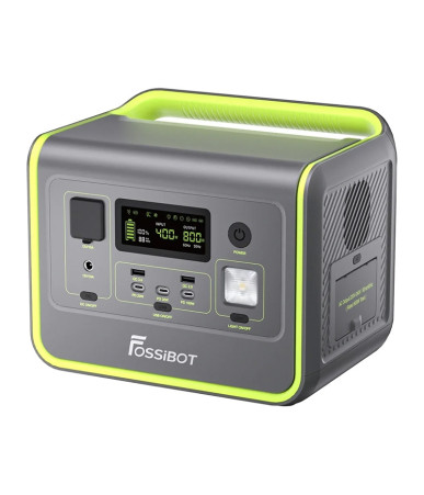 FOSSIBOT F800 Stazione di Ricarica 800W 512Wh Verde