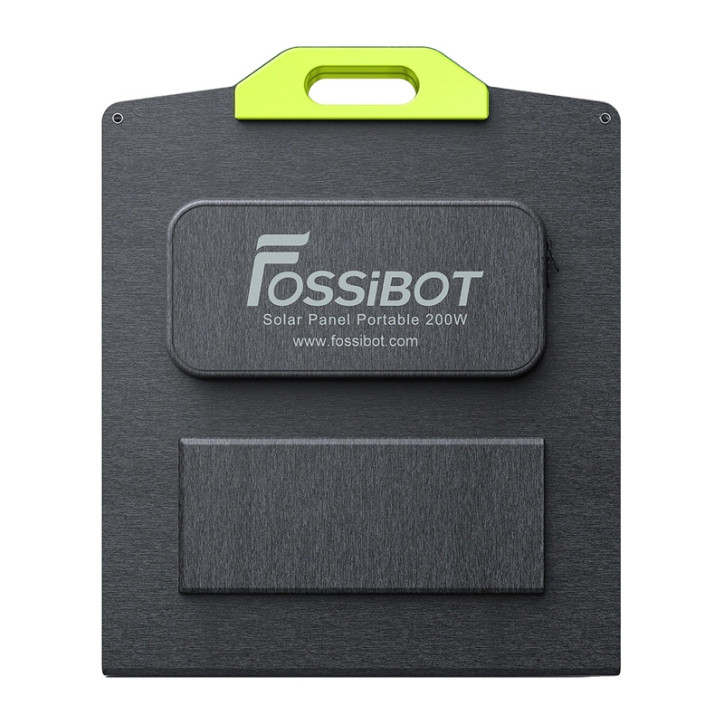 FOSSIBOT SP200 Pannello Solare 200W Pieghevole Nero FOSSIBOT SP200 Pannello Solare 200W Pieghevole Nero