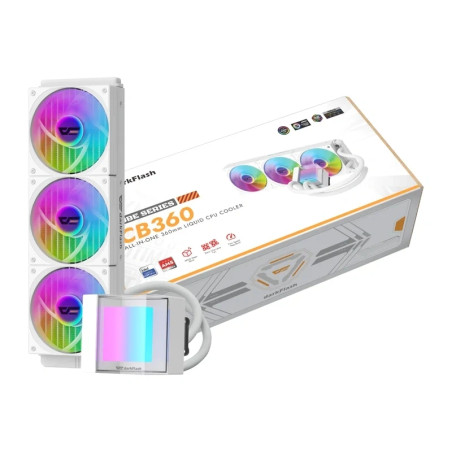 Darkflash CB360 Dissipatore a Liquido AIO Bianco