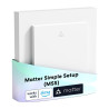 Meross MRS105MA-EU Smart Wi-Fi Roller Shade Switch (Matter) 4-Pack