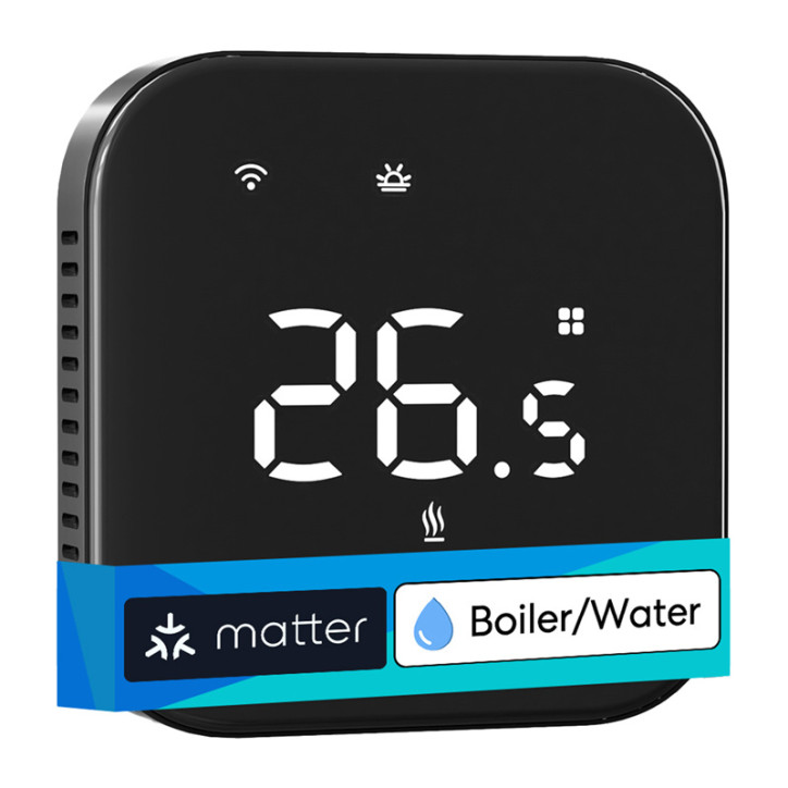 Meross MTS215BMA-B(EU) Termostato Smart Wi-Fi Nero Meross MTS215BMA-B(EU) Termostato Smart Wi-Fi Nero
