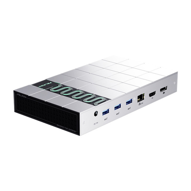 Peladn G2E Thunderbolt 5 Docking Station Argento Peladn G2E Thunderbolt 5 Docking Station Argento