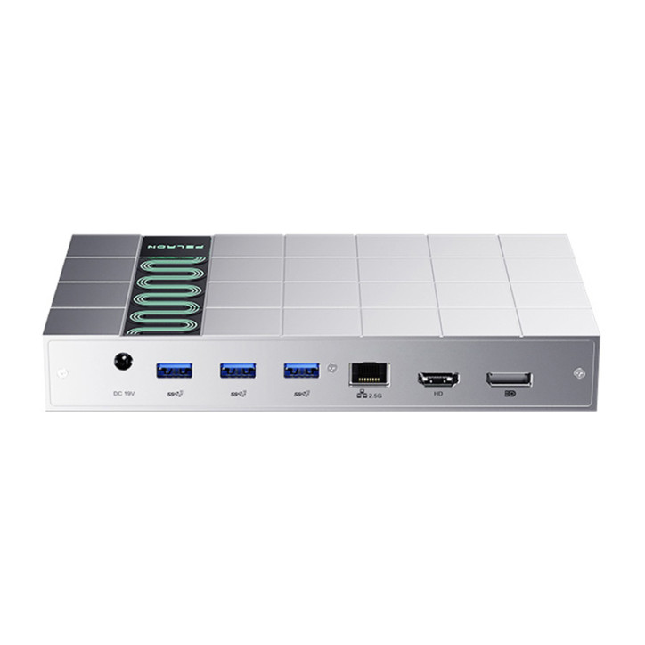 Peladn G2E Thunderbolt 5 Docking Station Argento Peladn G2E Thunderbolt 5 Docking Station Argento