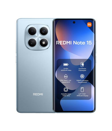 Xiaomi Redmi Note 15 4G Dual Sim 8GB RAM 256GB Blue