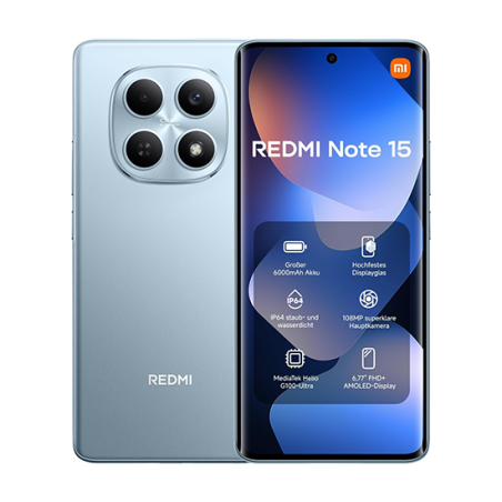 Xiaomi Redmi Note 15 4G Dual Sim 8GB RAM 256GB Blue
