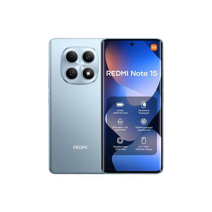 Xiaomi Redmi Note 15 4G Dual Sim 8GB RAM 256GB Blue