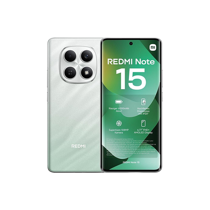 Xiaomi Redmi Note 15 4G Dual Sim 8GB RAM 256GB - Green