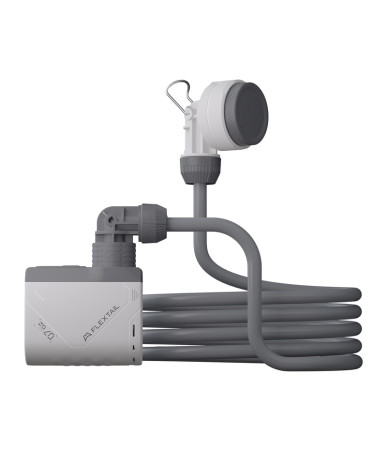 Flextail Tiny Shower Pompa Doccia Portatile Bianca