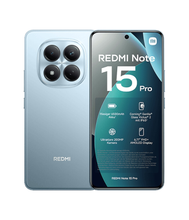 Xiaomi Redmi Note 15 Pro 4G Dual Sim 8GB RAM 256GB Blu