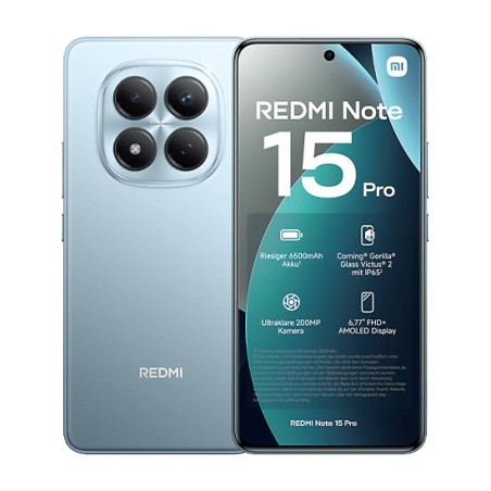 Xiaomi Redmi Note 15 Pro 4G Dual Sim 8GB RAM 256GB Blu