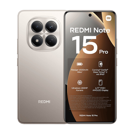 Xiaomi Redmi Note 15 Pro 4G 8GB RAM 256GB Titanium
