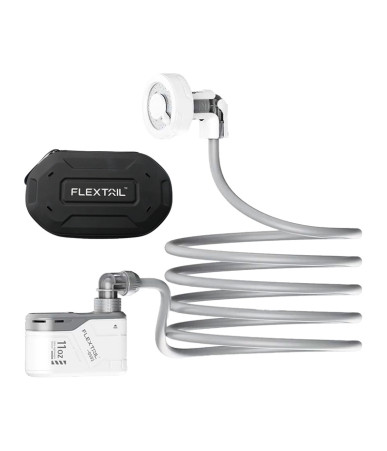 Flextail Max Shower Doccia Portatile con Custodia Bianco