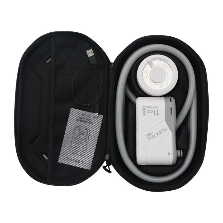 Flextail Max Shower Doccia Portatile con Custodia Bianco