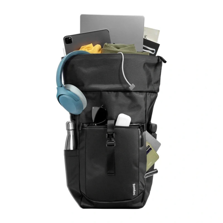 Tomtoc Navigator-T61 Zaino per Laptop 25-30L Nero Tomtoc Navigator-T61 Zaino per Laptop 25-30L Nero