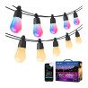 LEPRO ZB1-15 Luci Stringa Wi-Fi 15m RGB+IC Bianco Caldo