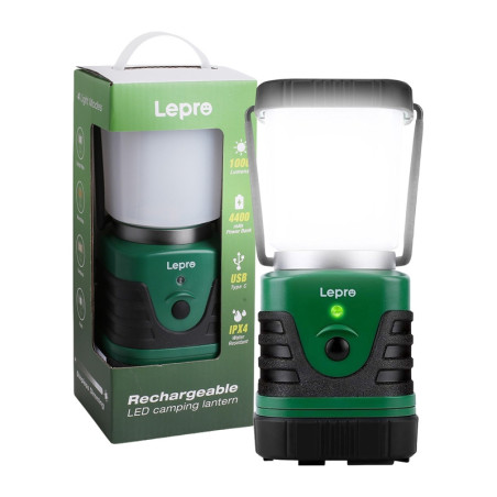 LEPRO Lanterna da Campeggio Ricaricabile 1000lm 3600mAh