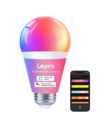 LEPRO B1 E27 Lampadina LED Smart Bluetooth Wi-Fi 806 lm