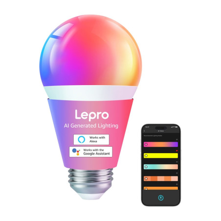 LEPRO B1 E27 Lampadina LED Smart Bluetooth Wi-Fi 806 lm