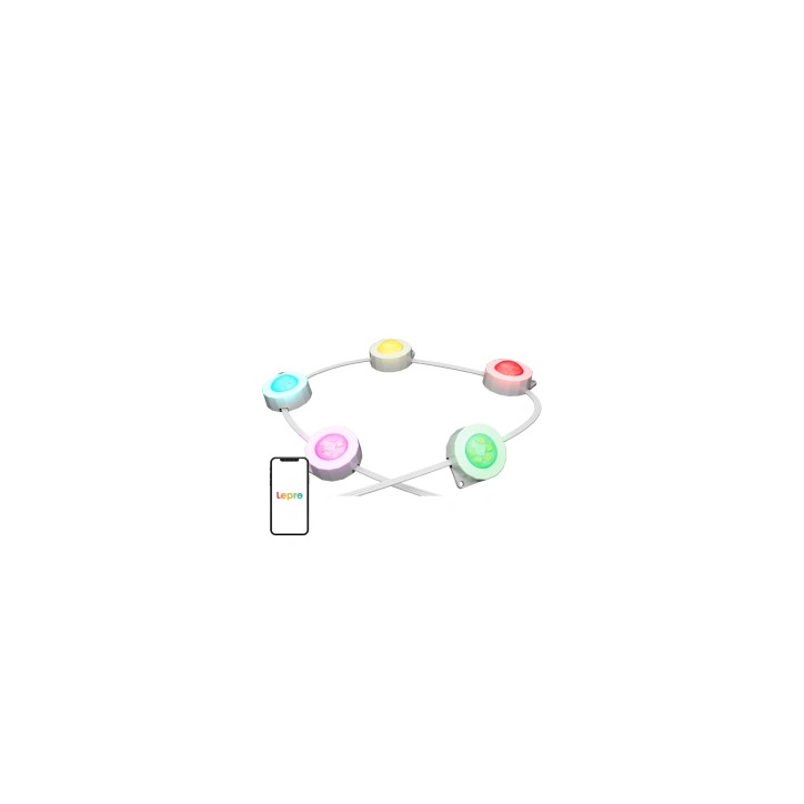 LEPRO E1-60 Luci da Soffitto LED RGB+IC 100ft LEPRO E1-60 Luci da Soffitto LED RGB+IC 100ft