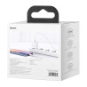 Baseus Super Si Quick Charger 1C 20W Bianco con cavo USB-C Lightning 1m