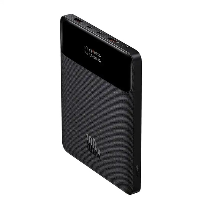 Powerbank Baseus Blade 20000mAh 100W Nero con cavo USB-C Powerbank Baseus Blade 20000mAh 100W Nero con cavo USB-C