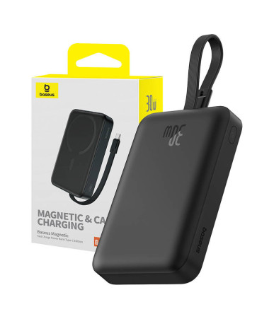 Powerbank Baseus Magnetic Mini 10000mAh 30W USB-C Nero