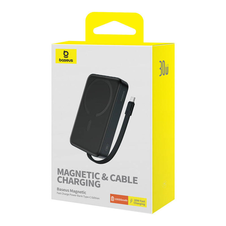 Powerbank Baseus Magnetic Mini 10000mAh 30W USB-C Nero