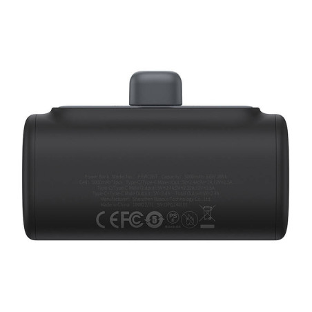 Powerbank Baseus Compact 5000mAh 20W USB-C Nero