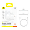 Powerbank Baseus Compact 5000mAh 20W USB-C Bianco