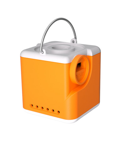 Flextail Nano Pump 5C1 Portatile Arancione
