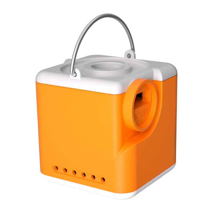 Flextail Nano Pump 5C1 Portatile Arancione Flextail Nano Pump 5C1 Portatile Arancione
