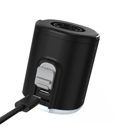 Flextail Tiny Pump 2X Pompa Portatile 3-in-1 Nera
