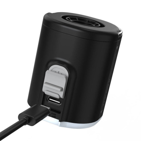 Flextail Tiny Pump 2X Pompa Portatile 3-in-1 Nera