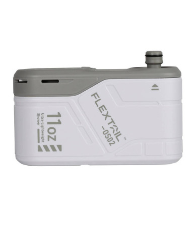 Flextail Max Shower Doccia Portatile con Pompa Bianco