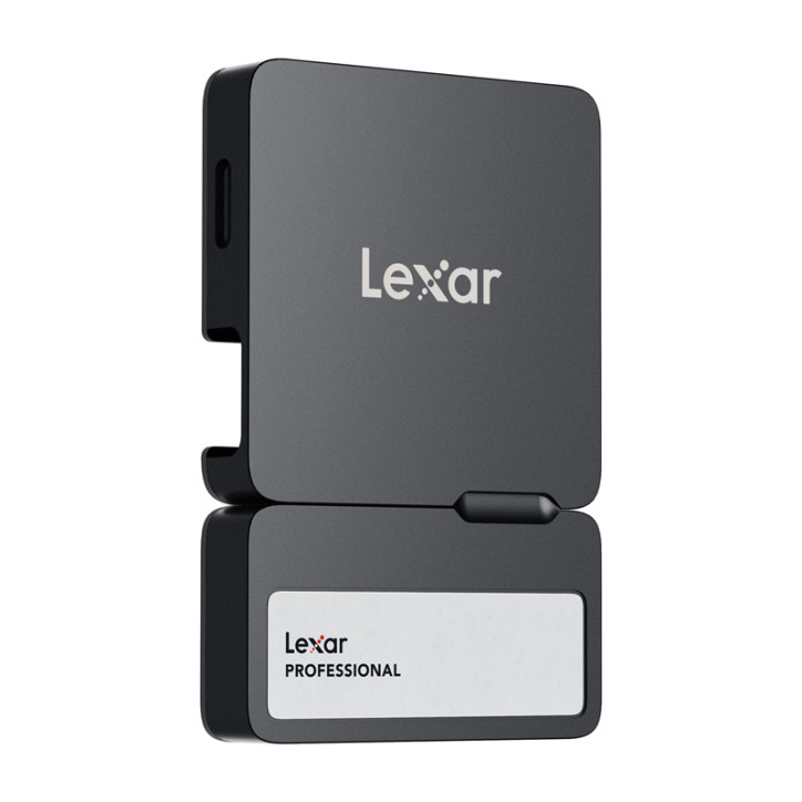 Lexar Professional SL400 1TB SSD Portatile con Hub Nero