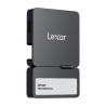 Lexar Professional SL400 1TB SSD Portatile con Hub Nero