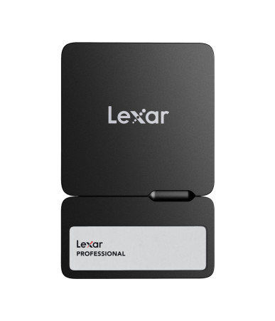 Lexar Professional SL400 1TB SSD Portatile con Hub Nero