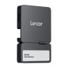 Lexar Professional Go SL400 2TB Portable SSD + Hub Nero