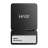 Lexar Professional Go SL400 2TB Portable SSD + Hub Nero
