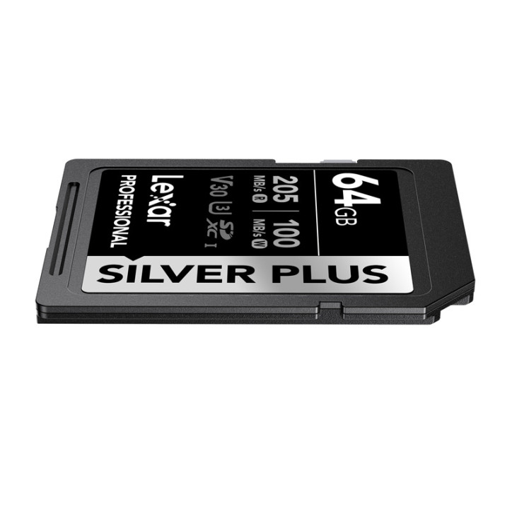 Lexar Professional SILVER PLUS SDXC 64GB Scheda di Memoria Lexar Professional SILVER PLUS SDXC 64GB Scheda di Memoria